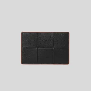 BOTTEGA VENETA Cassette Credit Card Case Card Case Black 649597