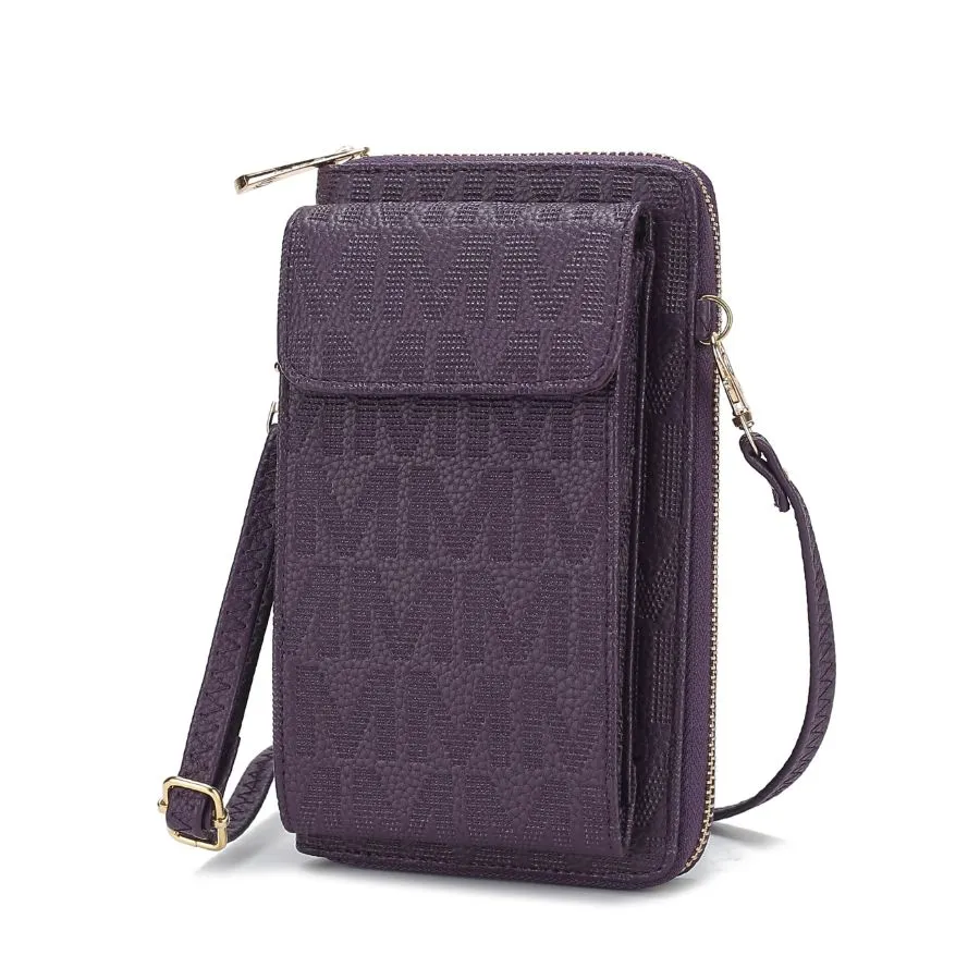 Caddy Vegan Leather Women’s Phone Wallet Crossbody