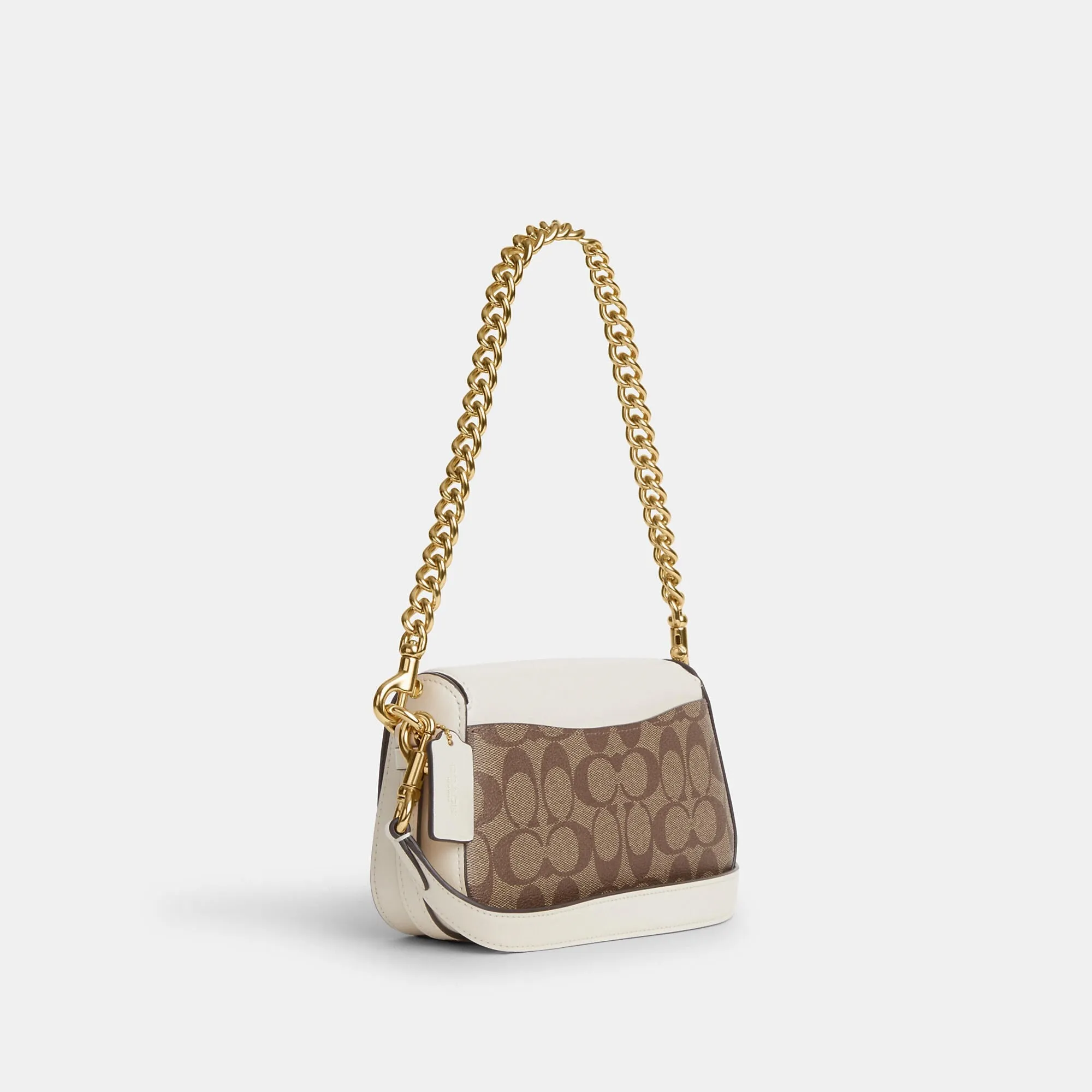 Coach Outlet Brie Shoulder Bag In Colorblock Signature Canvas