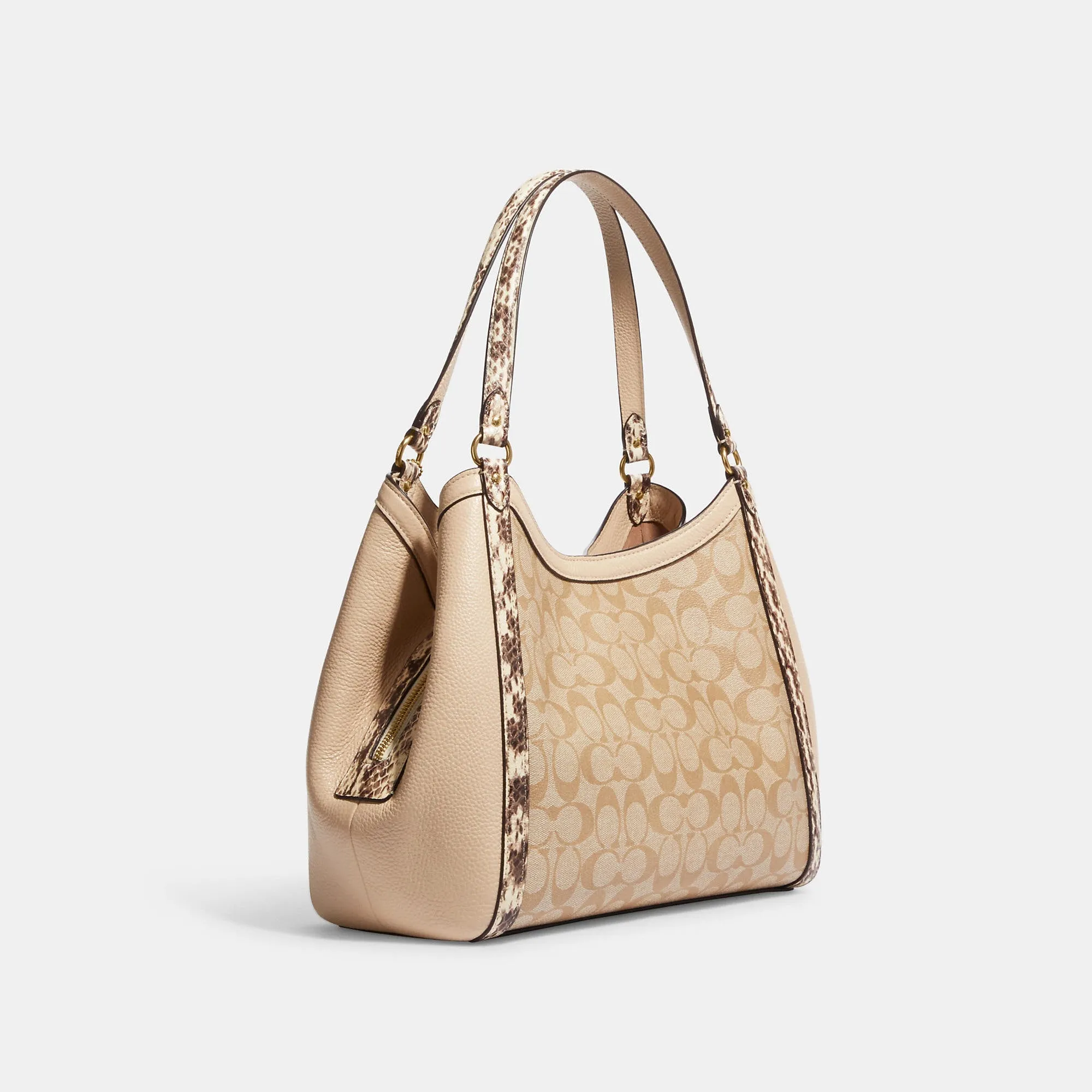 Coach Outlet Kristy Shoulder Bag In Colorblock Signature Canvas