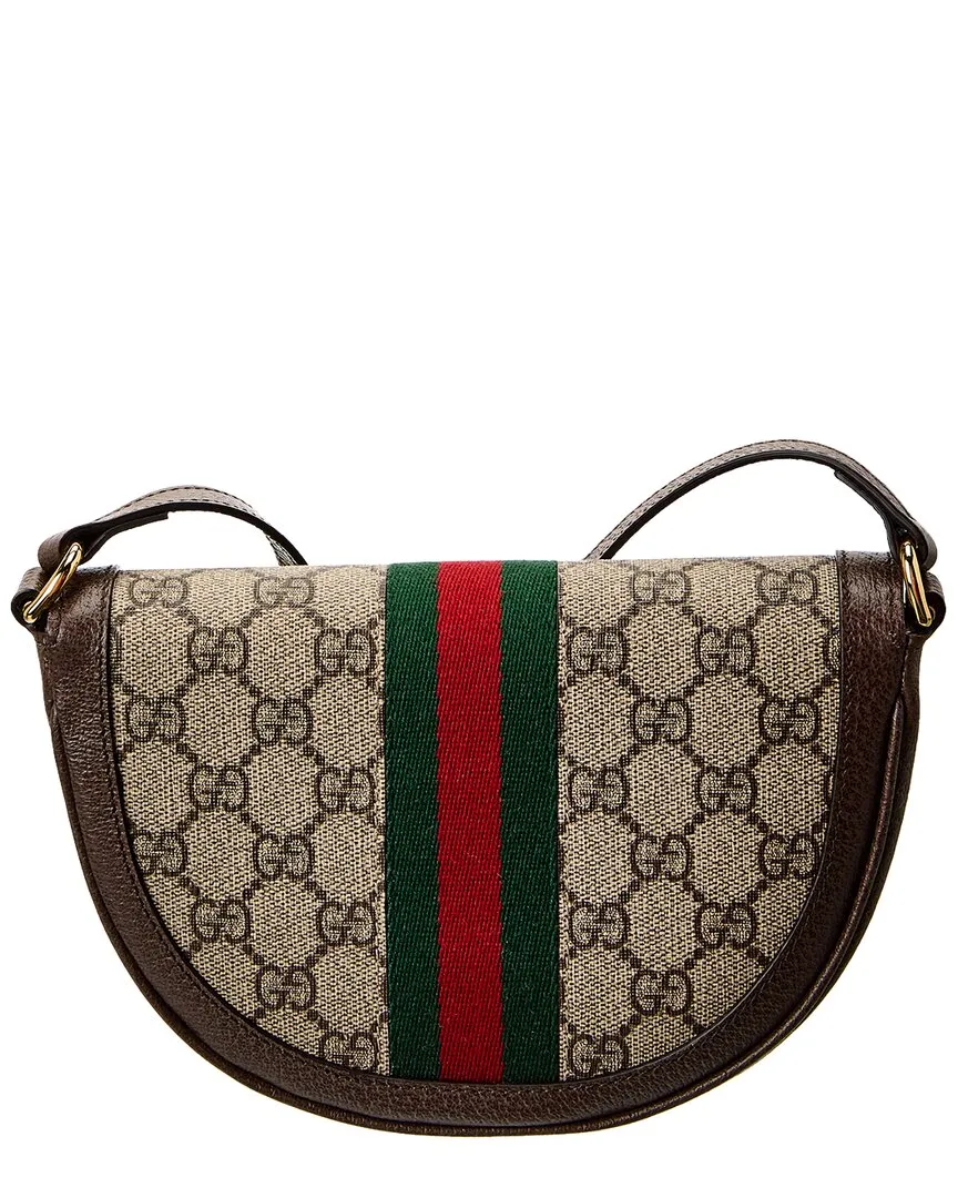Gucci Ophidia Mini GG Supreme Canvas & Leather Shoulder Bag