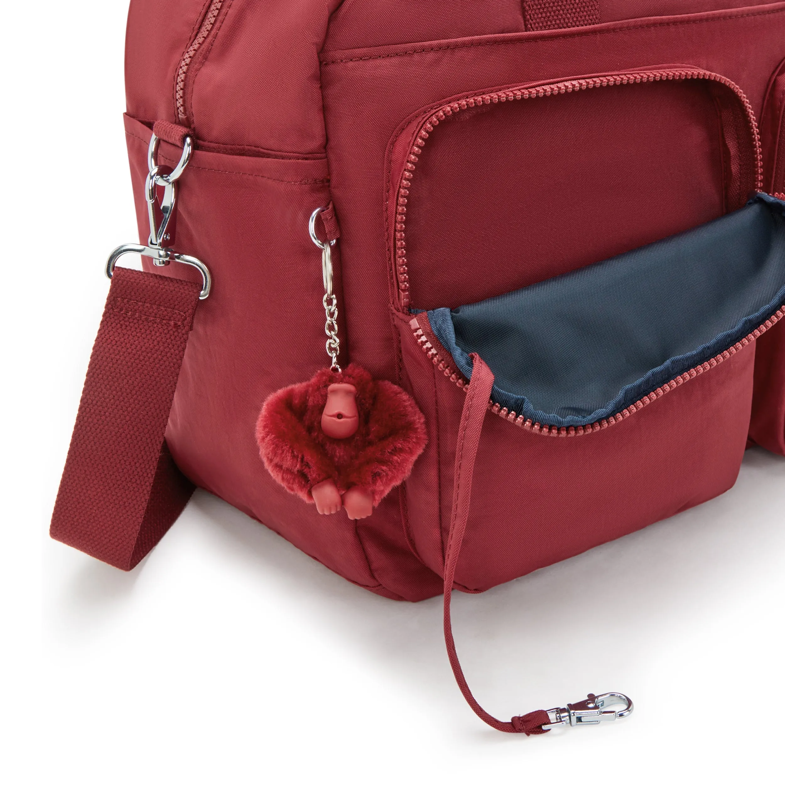 Kipling Defea Extra Large Weekender Duffle Bag - Funky Red