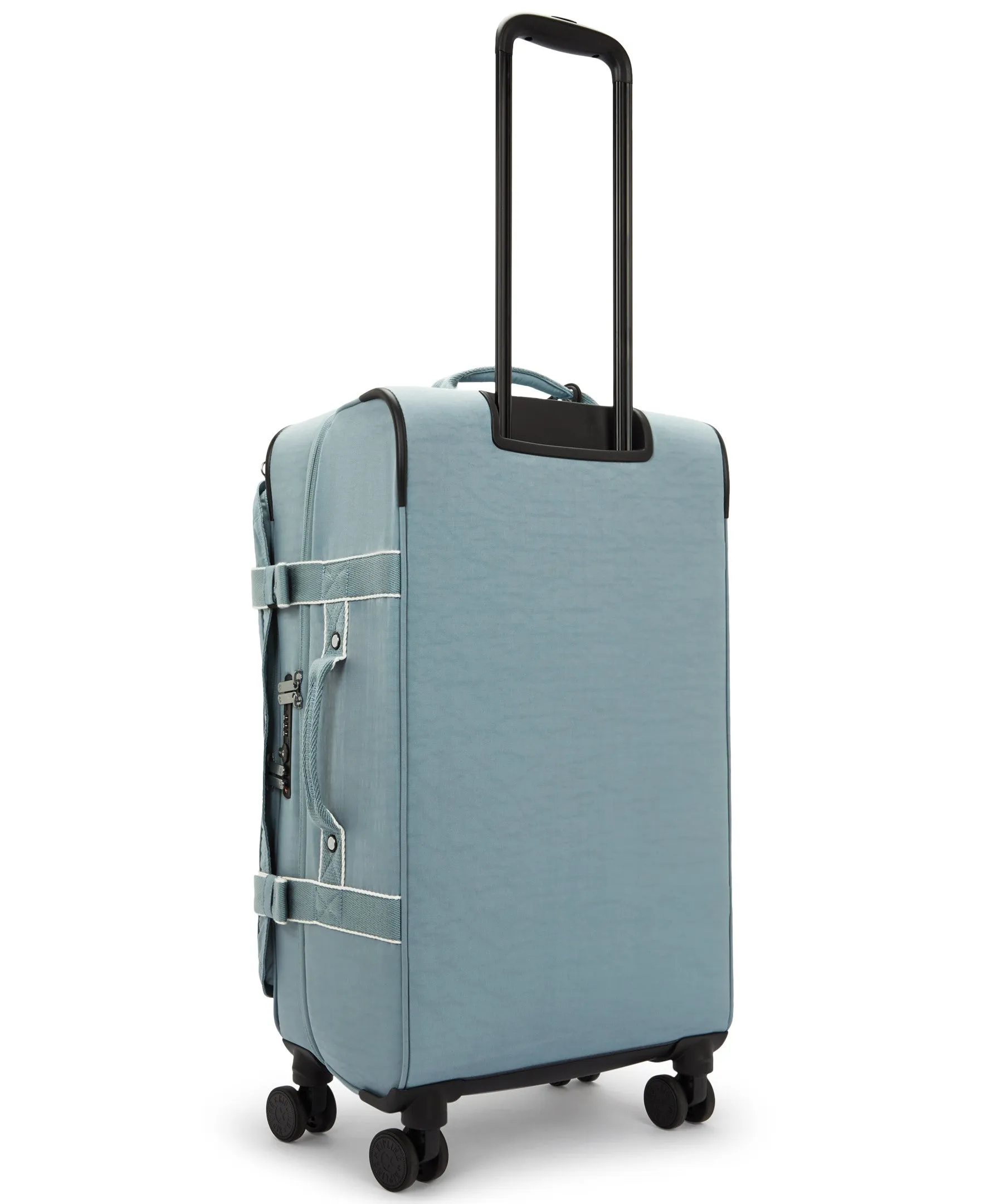Kipling Spontaneous Medium Rolling Luggage - Relaxed Grey