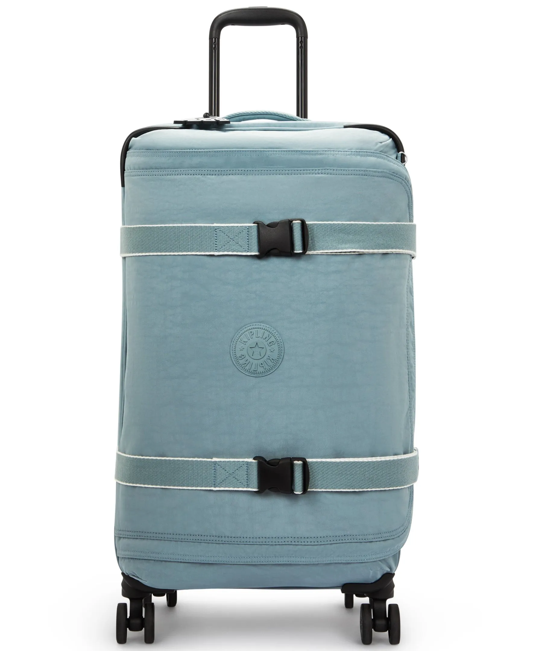 Kipling Spontaneous Medium Rolling Luggage - Relaxed Grey