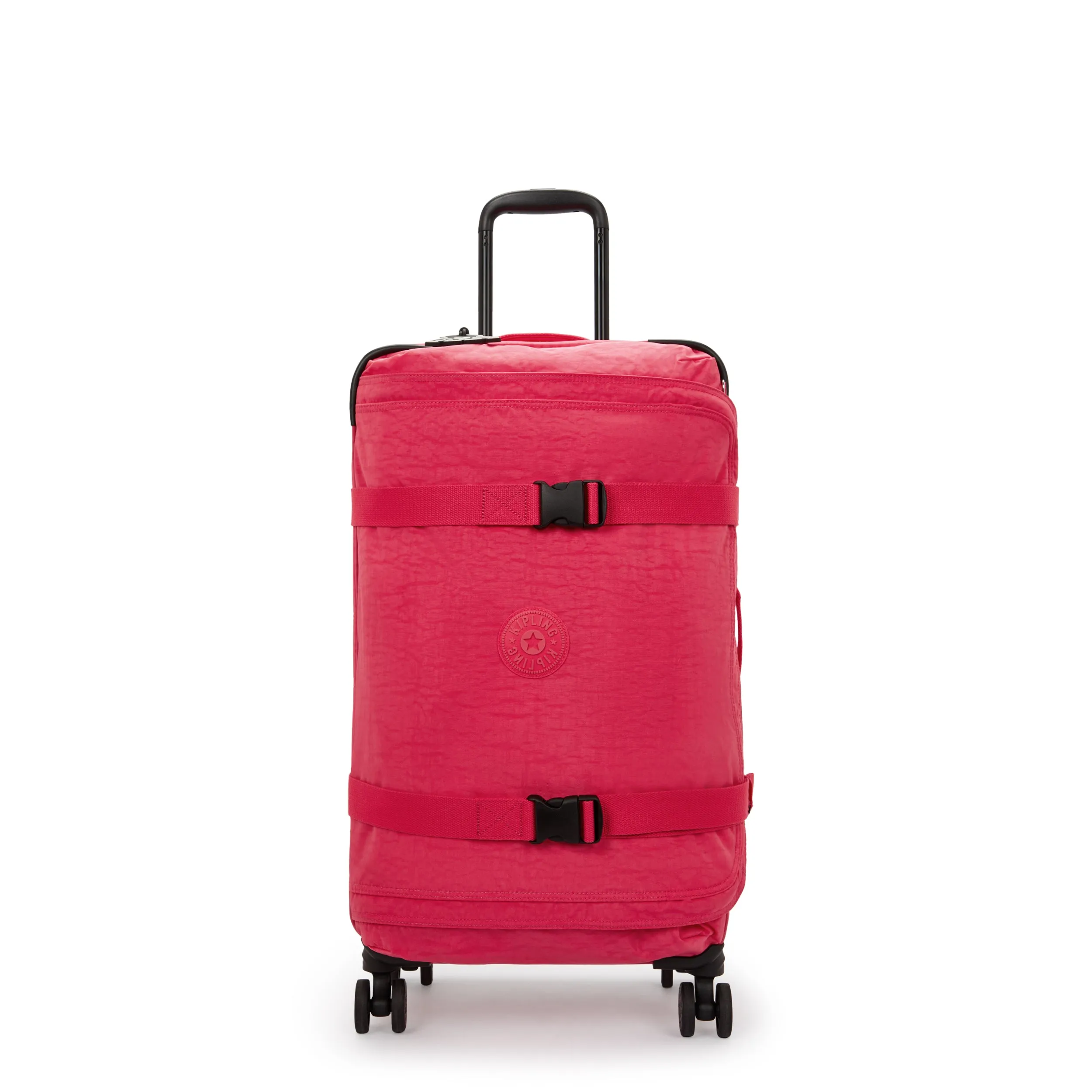 Kipling Spontaneous Medium Rolling Luggage - Resort Pink