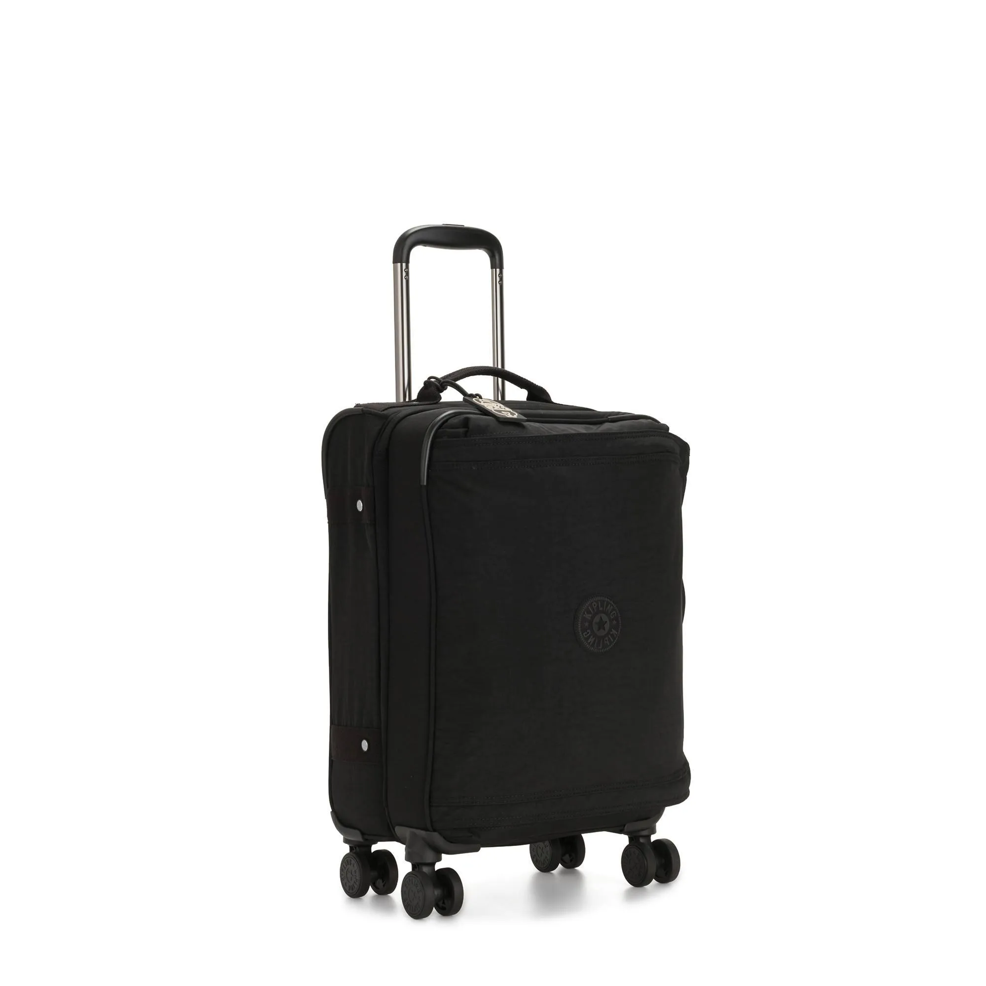Kipling Spontaneous Small Rolling Luggage - Black Noir