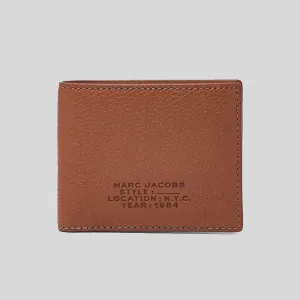 MARC JACOBS The Leather Billfold Wallet Argan Oil 2P3SMP001S01