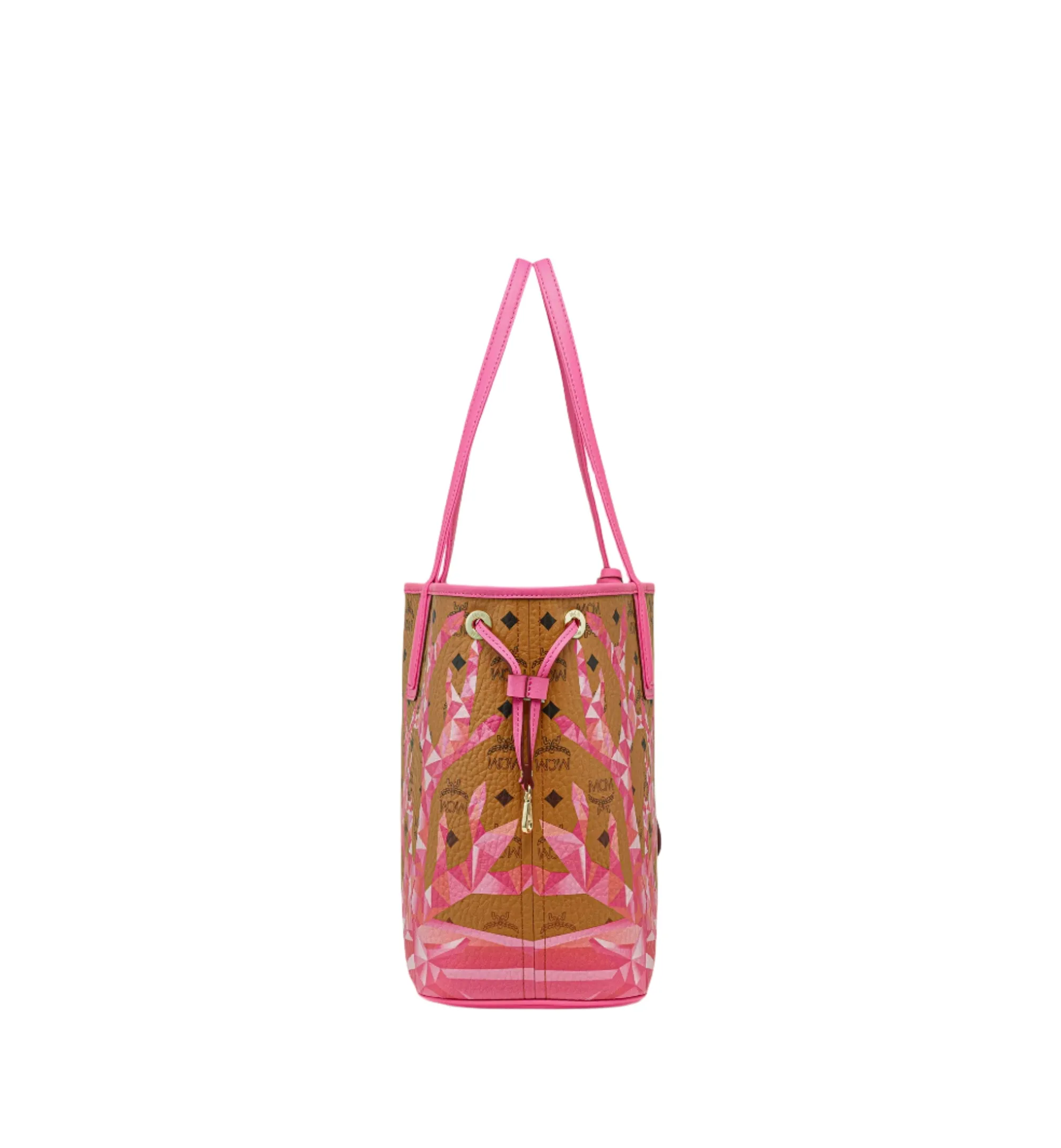 MCM Women's Liz Shopper in Cubic Coral Visetos