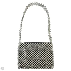 Metallic Beaded Shoulder Bag By TopShop, Size: Small