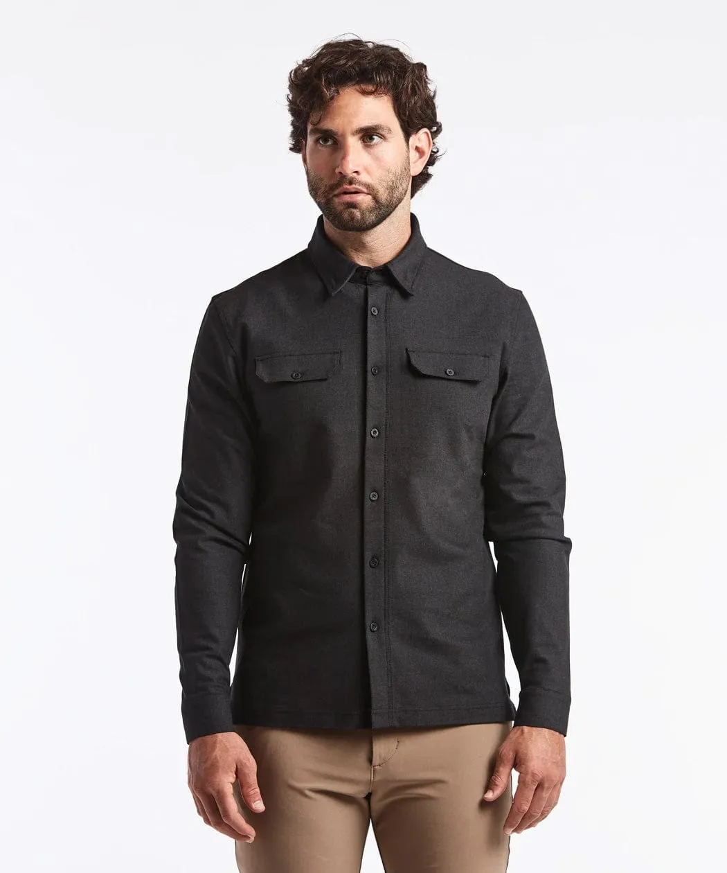Public Rec Thermal Button Down