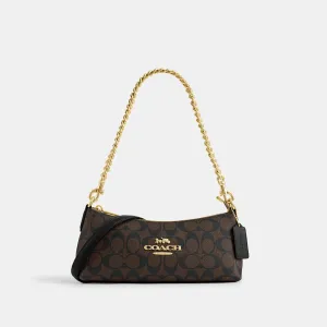 Reformation Coach Outlet Charlotte Shoulder Bag In Signature Canvas