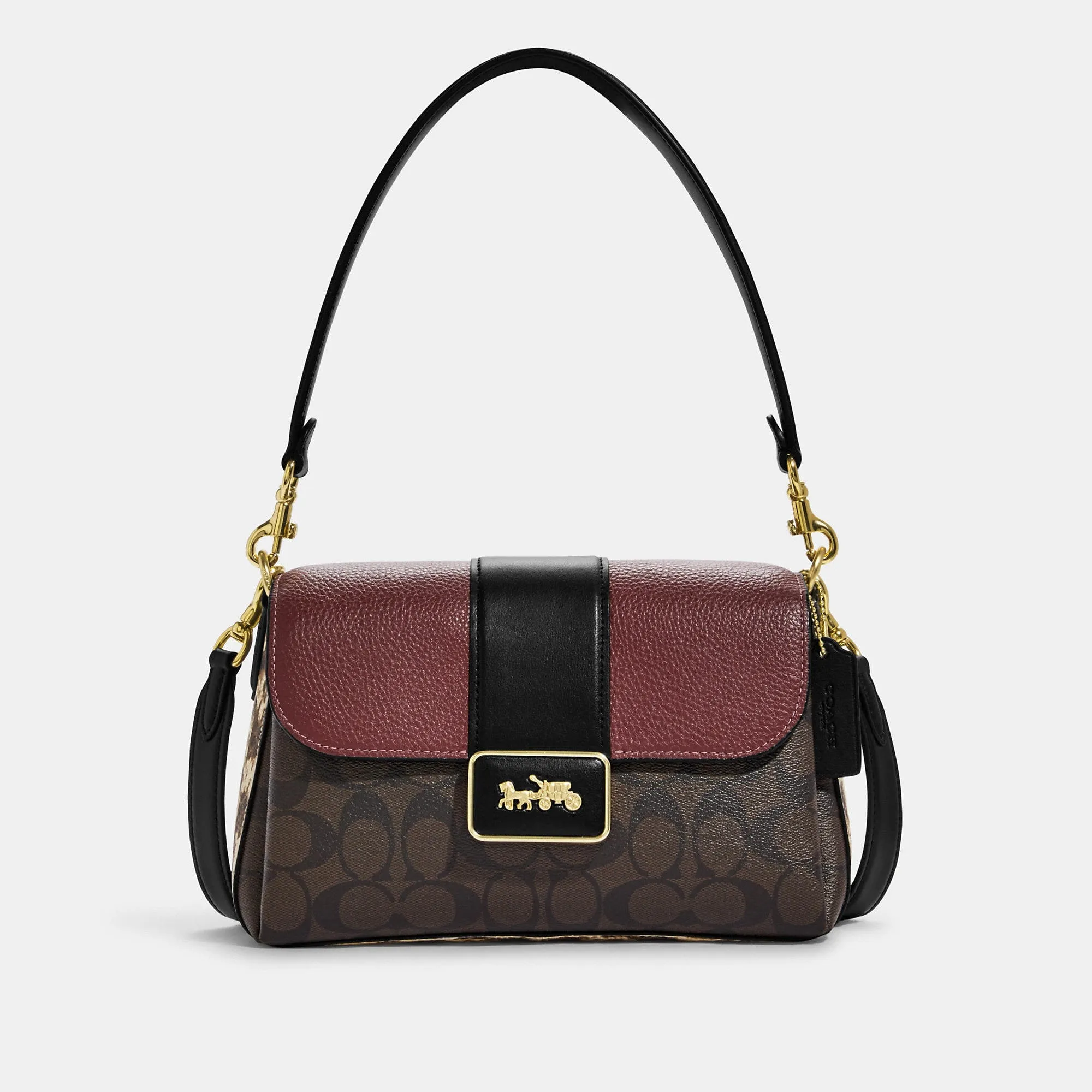 Reformation Coach Outlet Grace Shoulder Bag In Signature Canvas