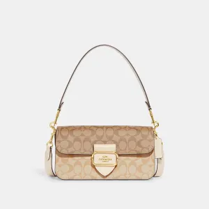 Reformation Coach Outlet Morgan Shoulder Bag In Blocked Signature Canvas