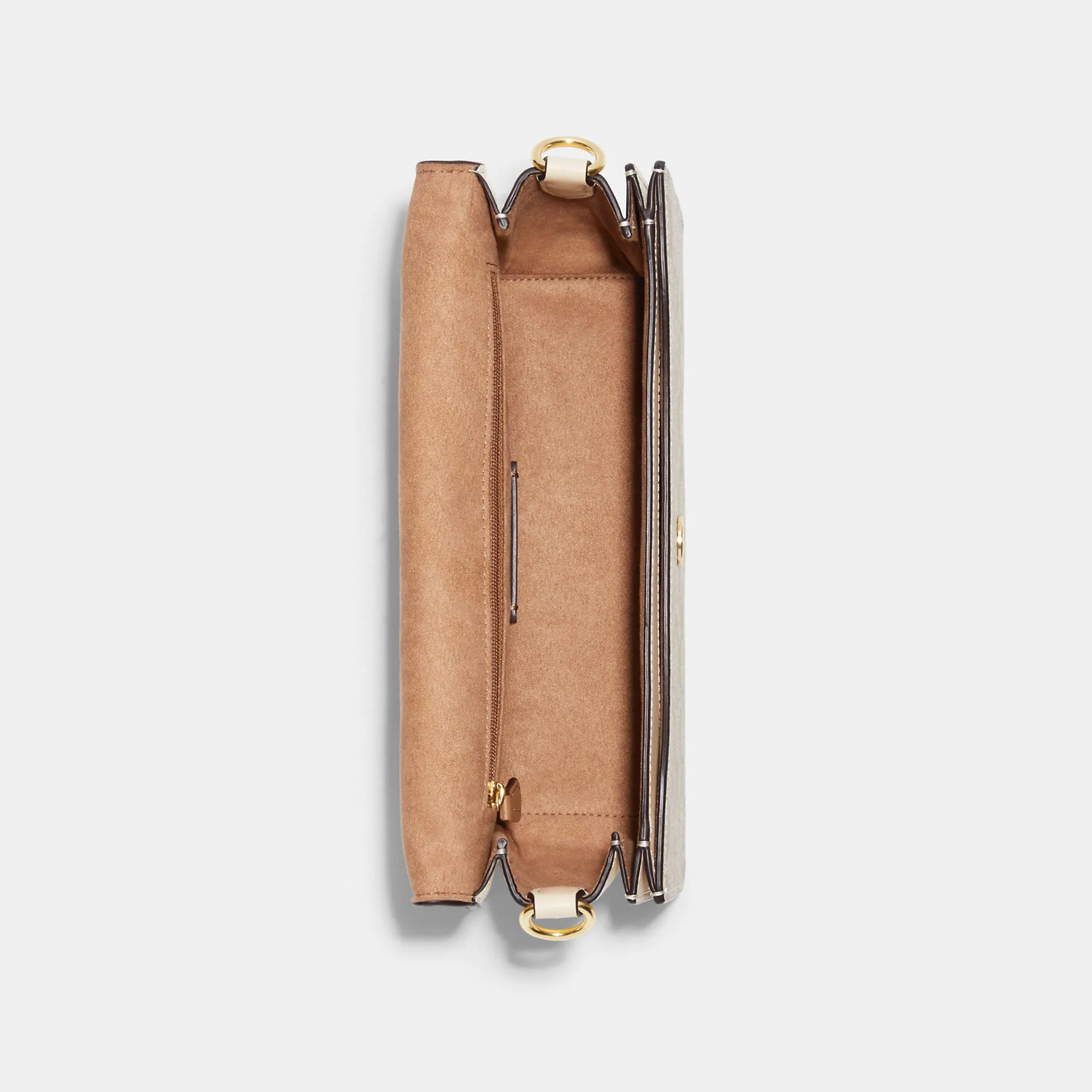 Reformation Coach Outlet Morgan Shoulder Bag In Blocked Signature Canvas