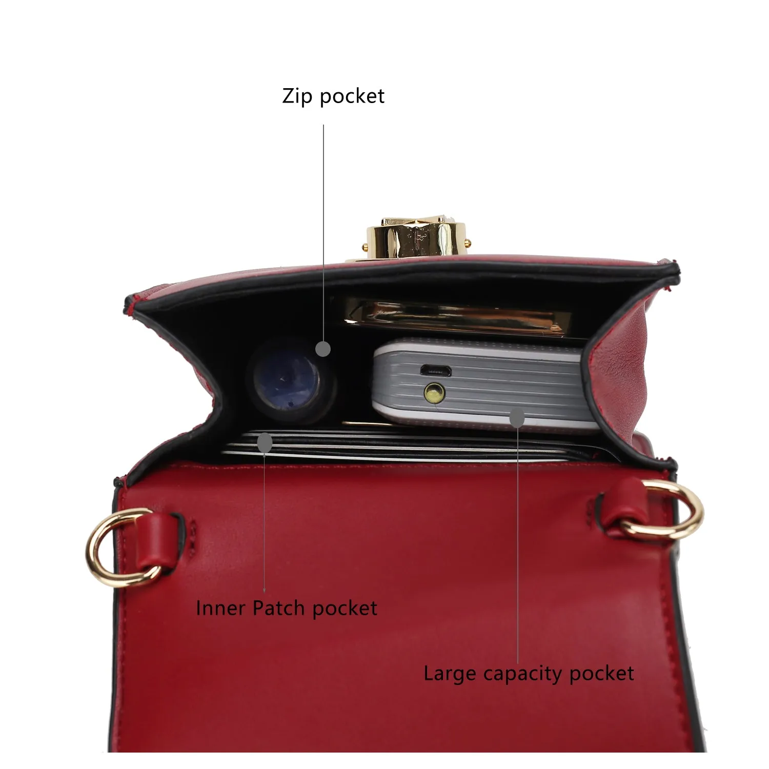 Reformation Dixie Phone Crossbody Bag