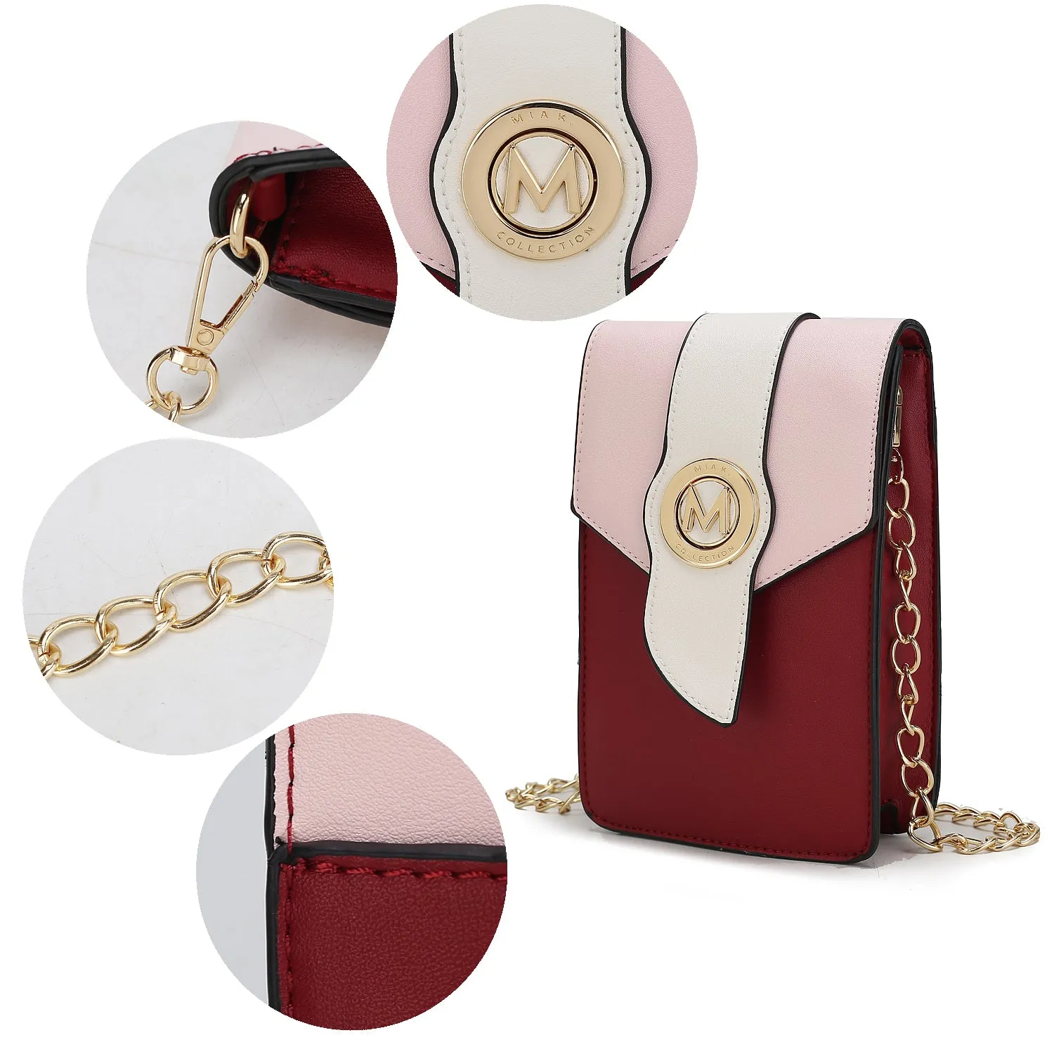 Reformation Dixie Phone Crossbody Bag