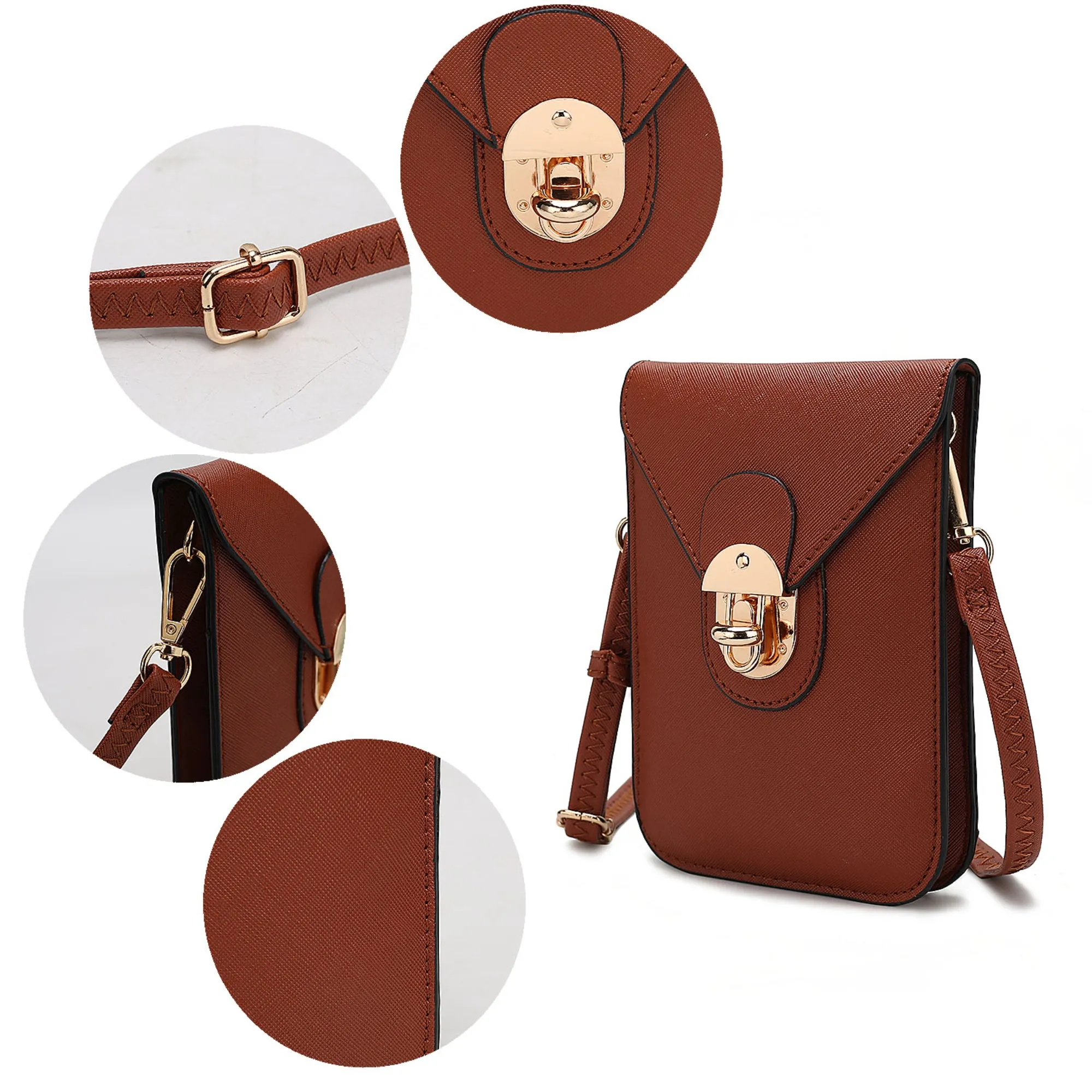 Reformation Havana Smartphone Crossbody Bag