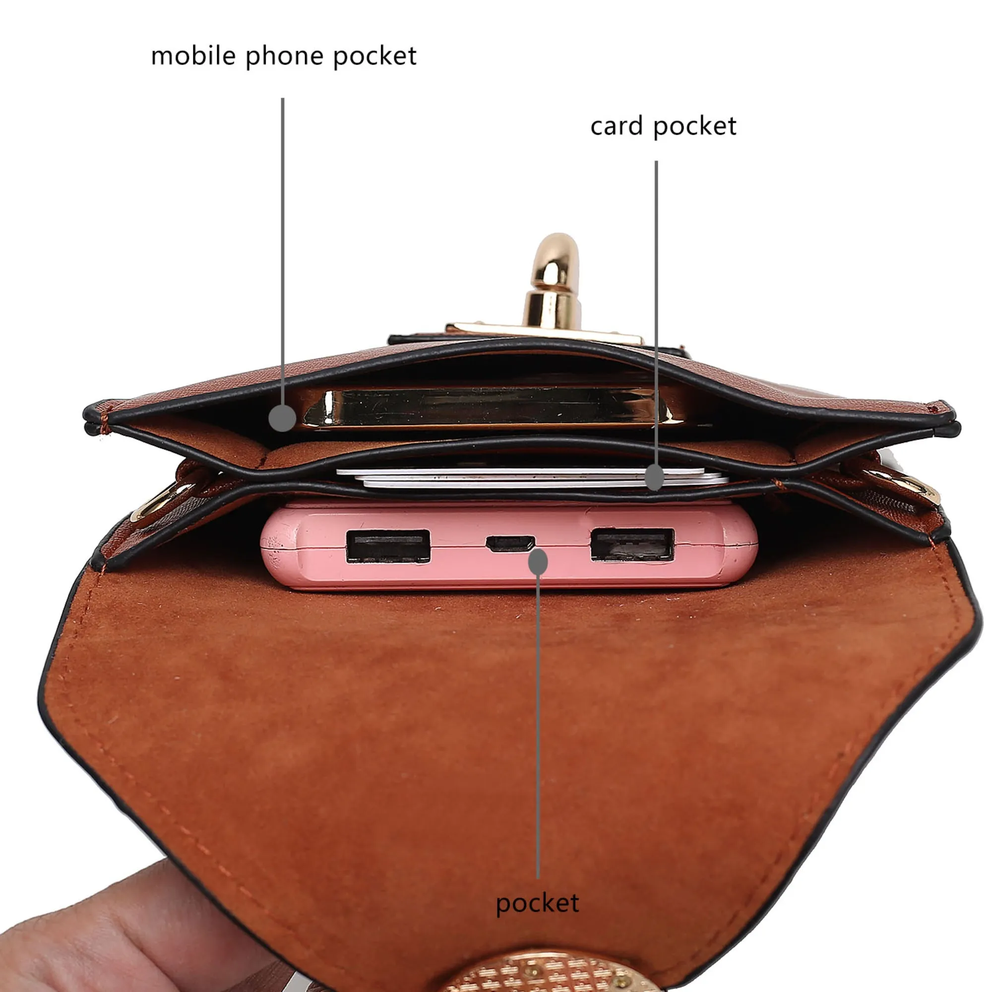Reformation Havana Smartphone Crossbody Bag