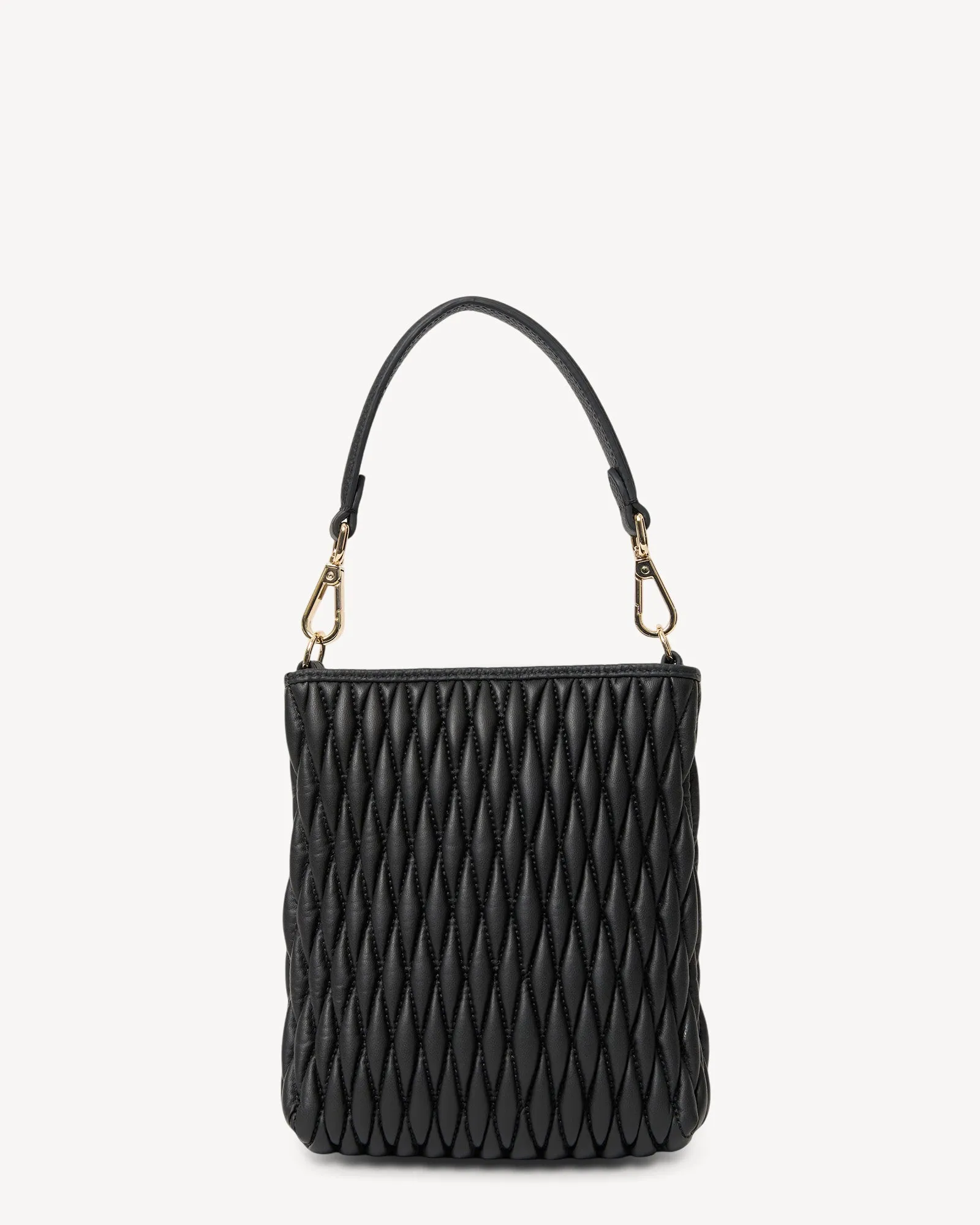 Saben Coco Mini Bag Black Diamond Quilt