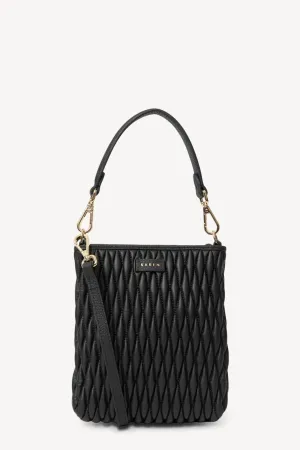 Saben Coco Mini Bag Black Diamond Quilt