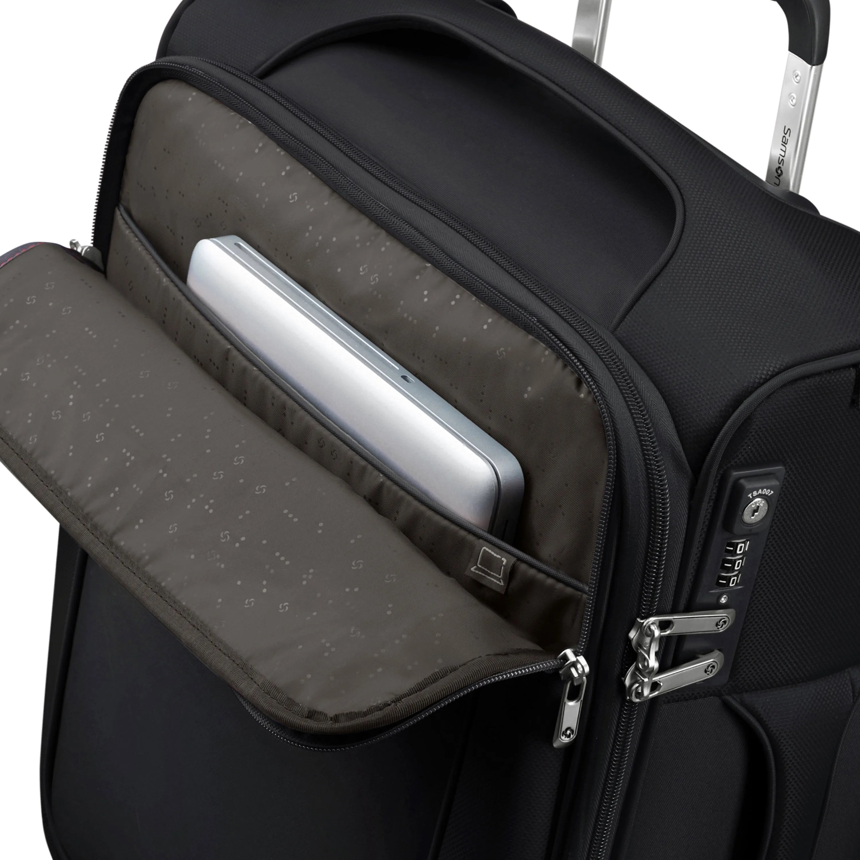 Samsonite D'Lite Spinner Carry-On Luggage - Black
