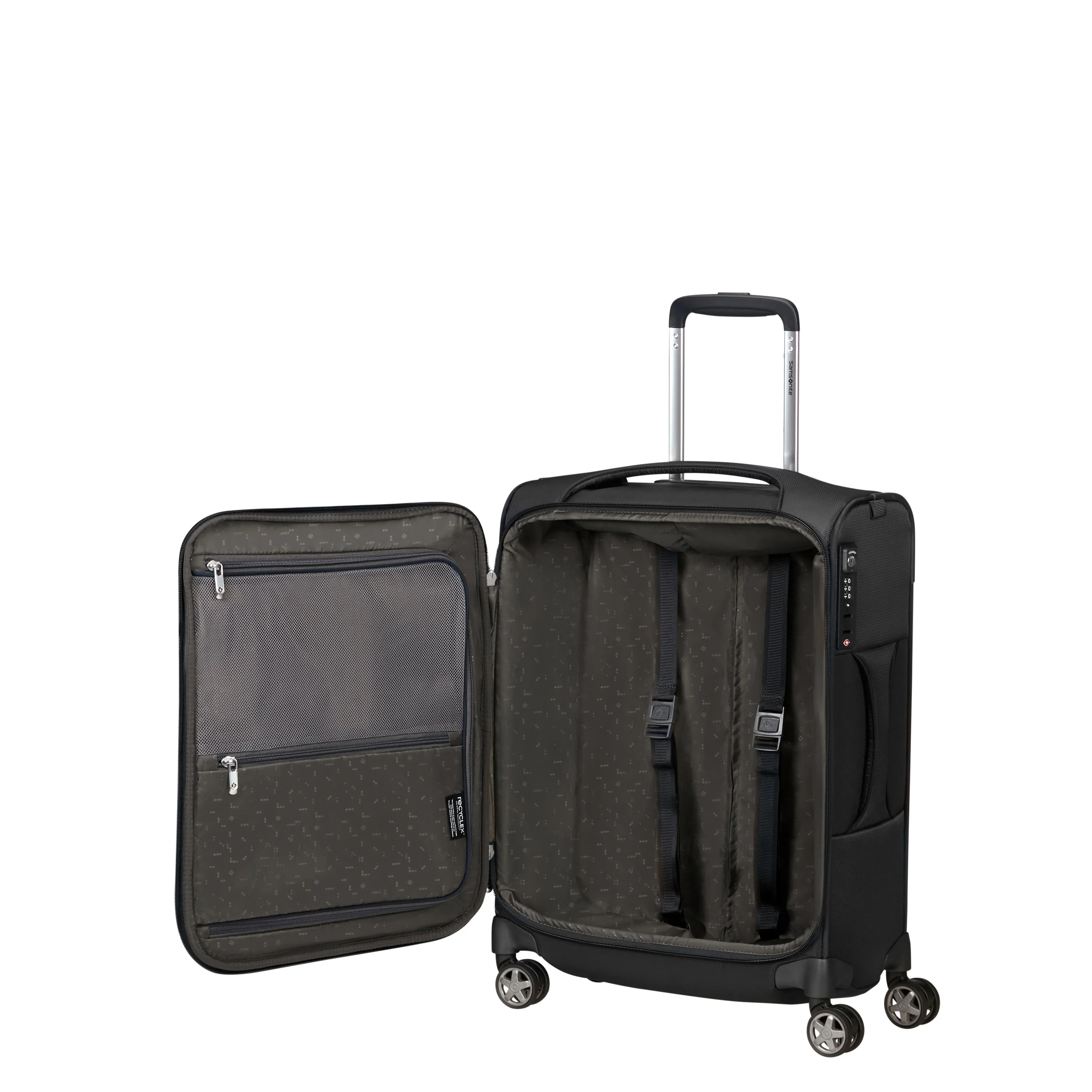 Samsonite D'Lite Spinner Carry-On Luggage - Black