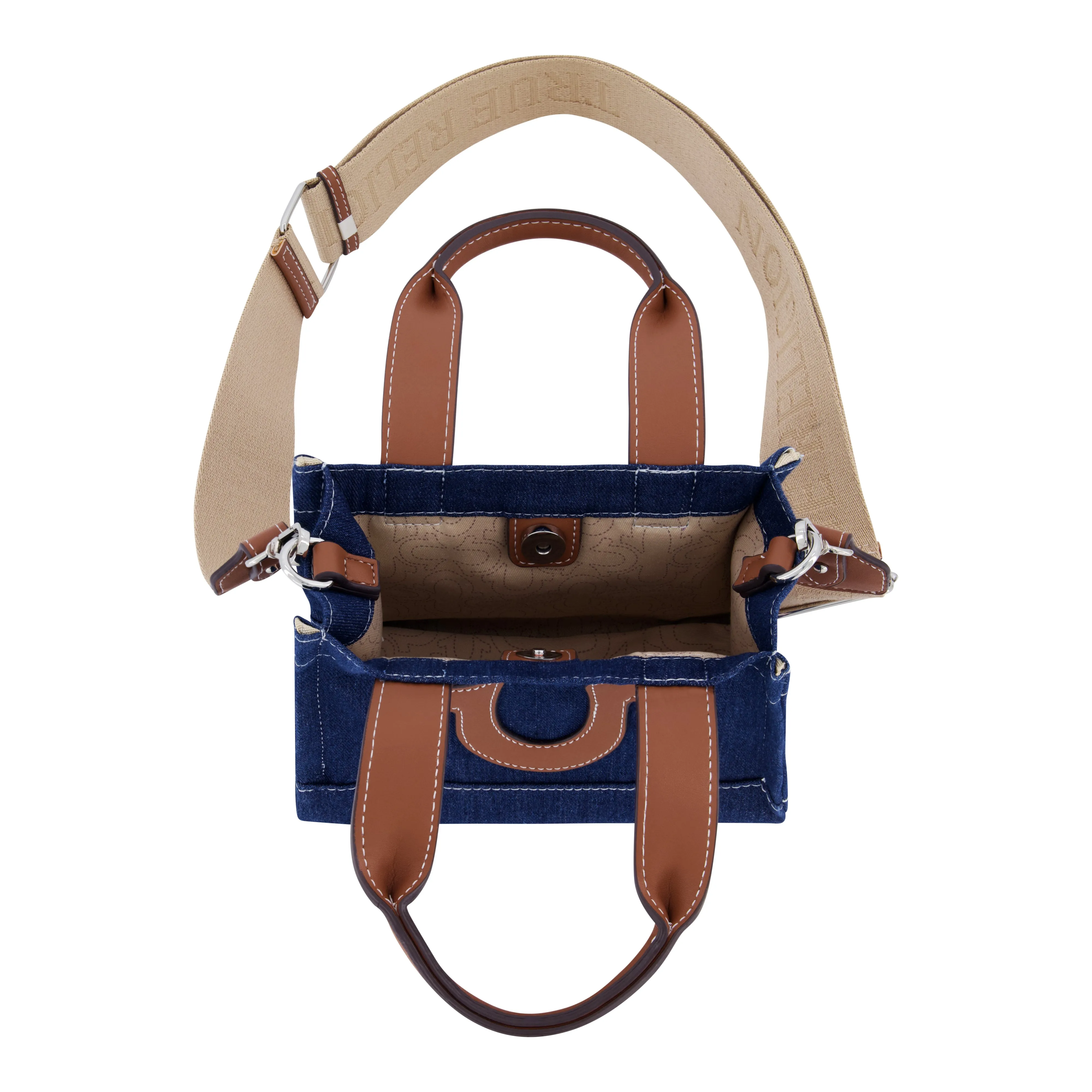True Religion Mini Denim Tote