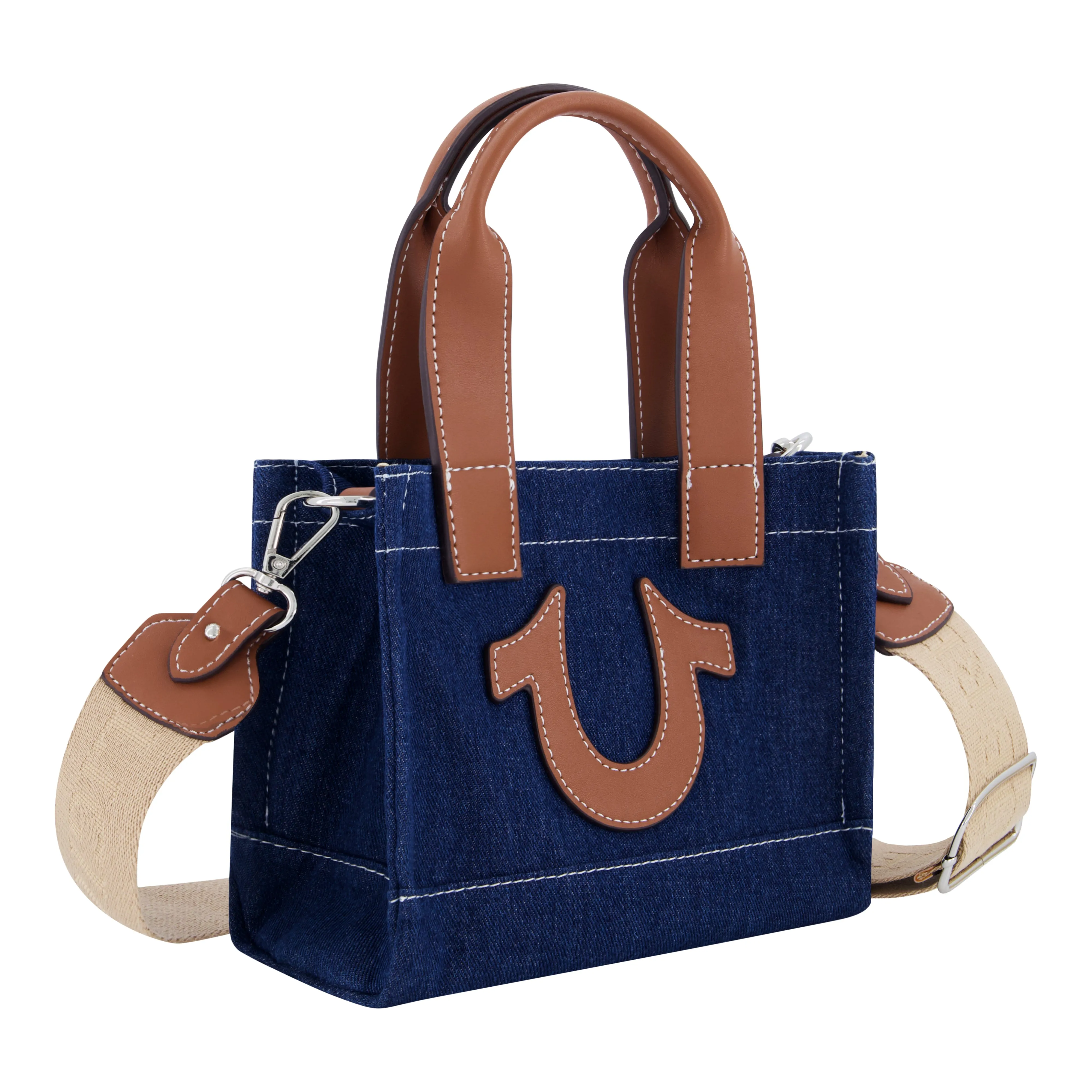 True Religion Mini Denim Tote