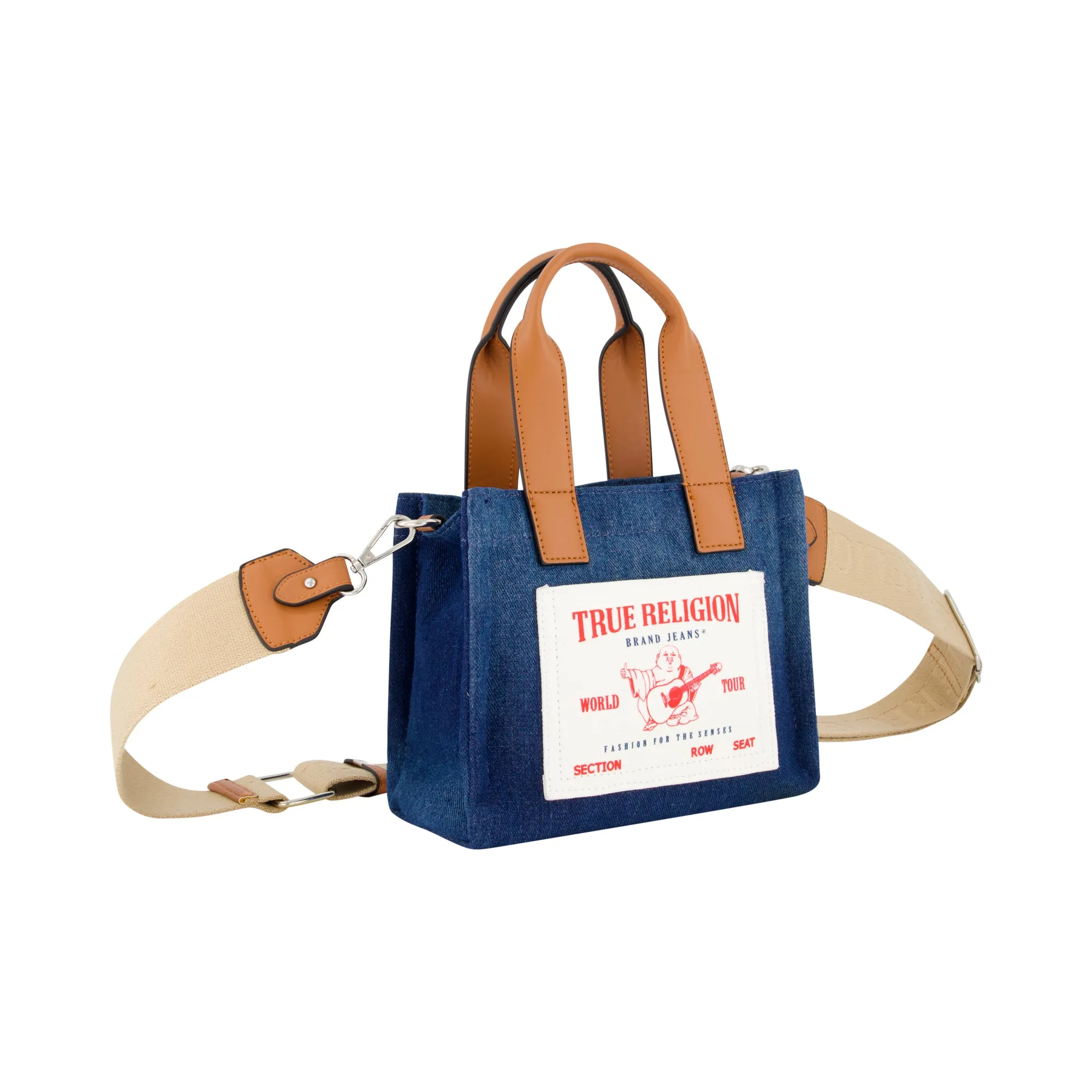 True Religion Mini Denim Tote