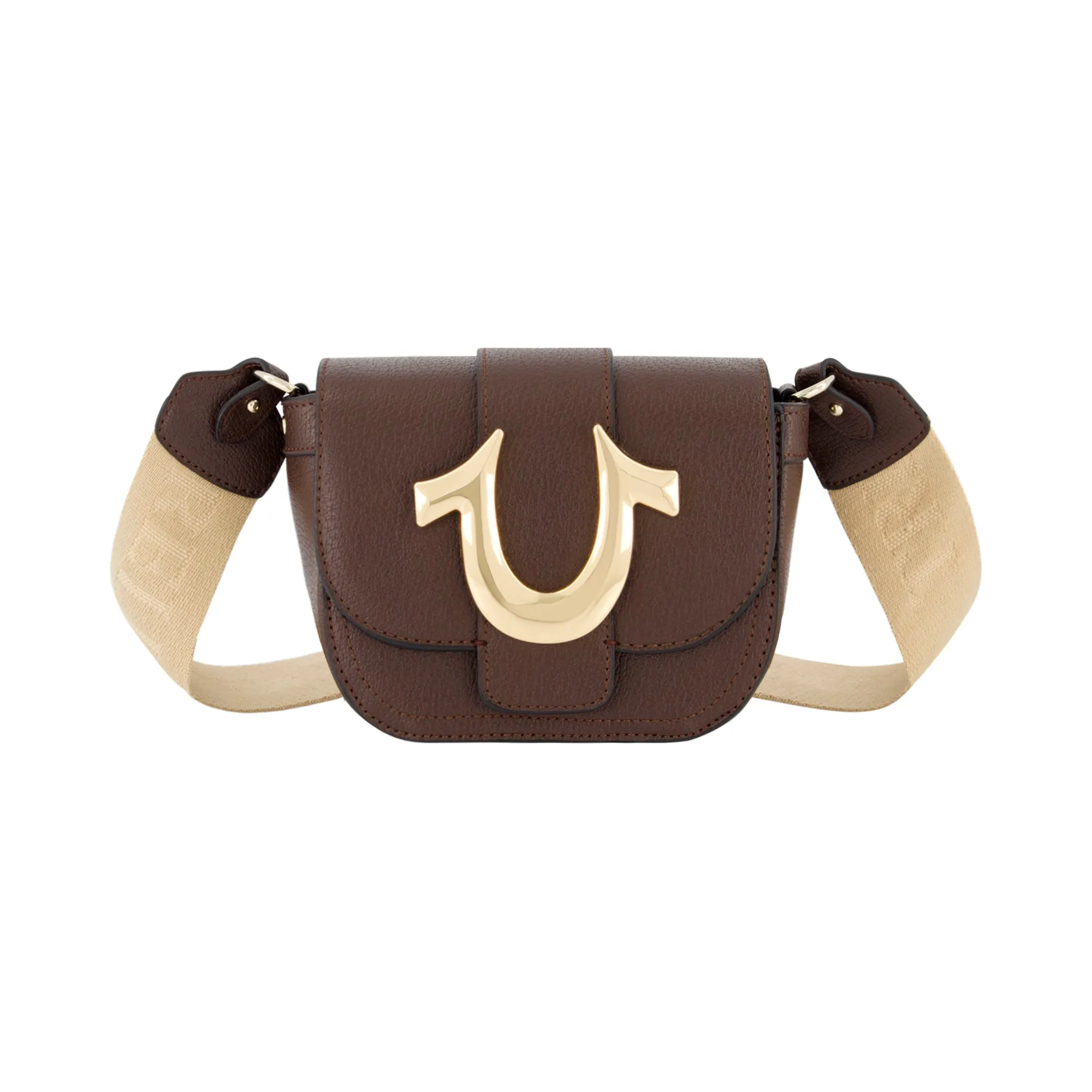 True Religion Mini Flap Crossbody Black