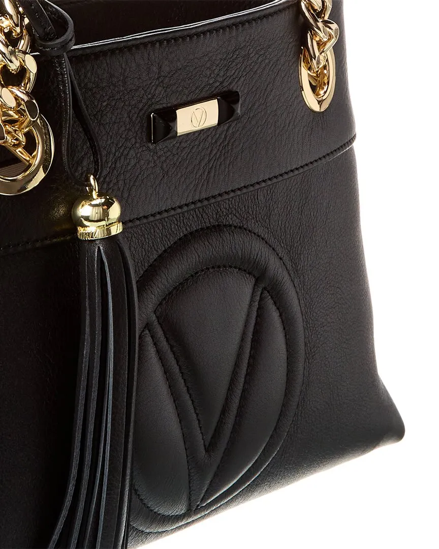 Valentino by Mario Valentino Kali Signature Leather Shoulder Bag