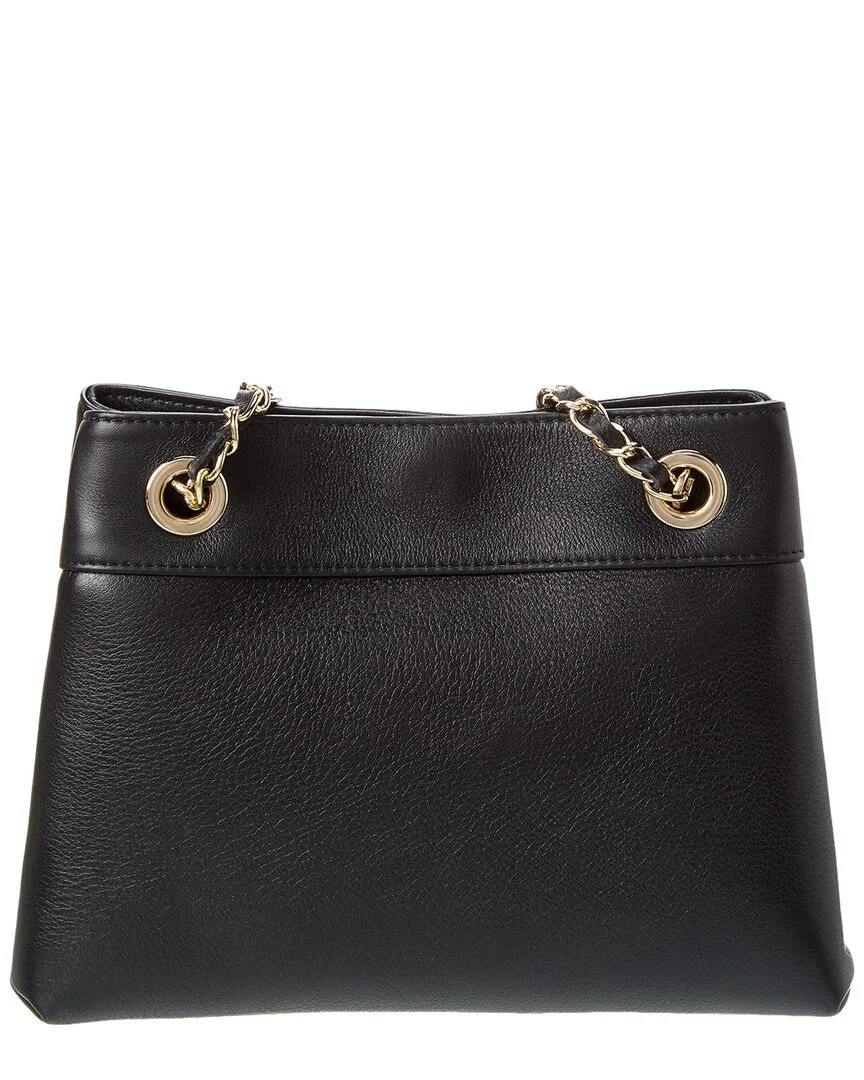 Valentino by Mario Valentino Rita Diamond Leather Shoulder Bag